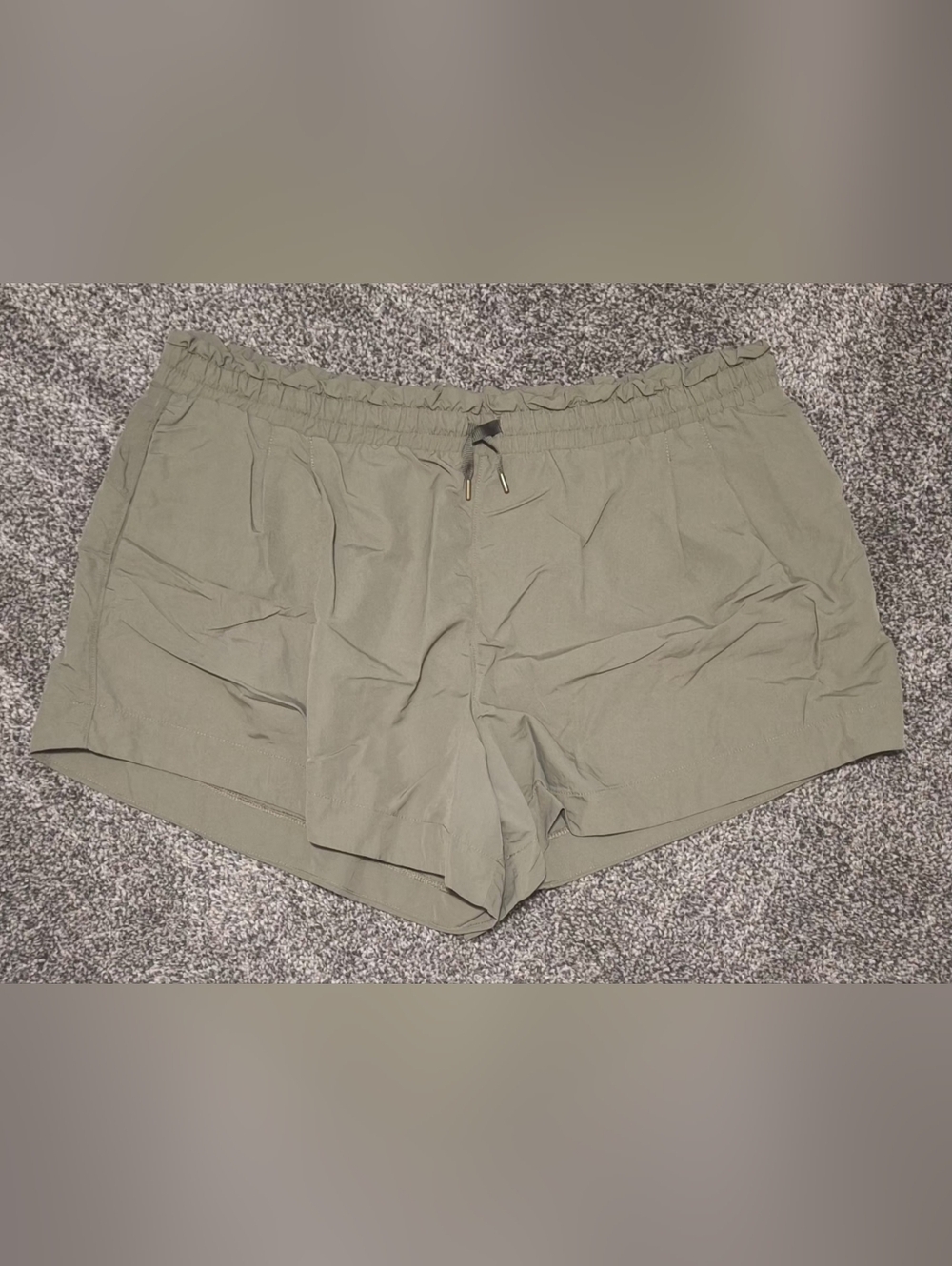 XXL all in motion Olive Green Elastic-Waist Athletic Shorts